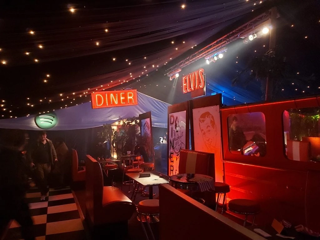diner themed party