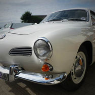 White Karmann Ghia