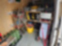 Drainage van full of tools
