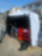 Temporary tent covering drainage equipment