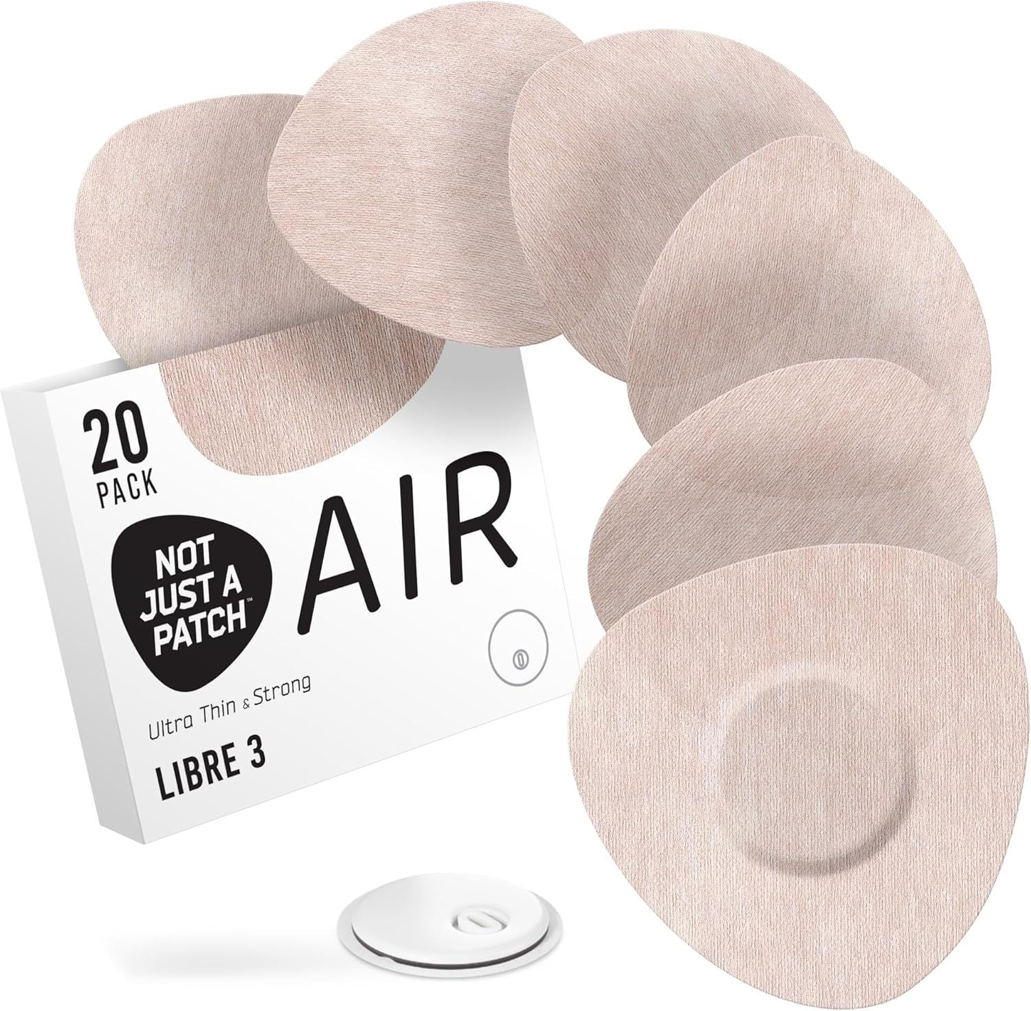 AIR Patch for Freestyle Libre 3 – Beige – 20 Pack