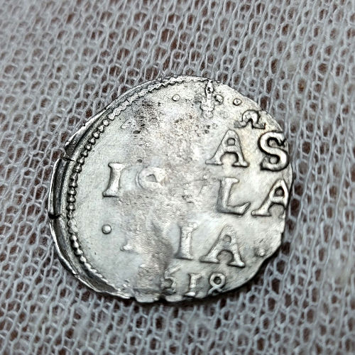 Thumbnail: Dubbele wapenstuiver Overijssel 1618 Trasisvlania