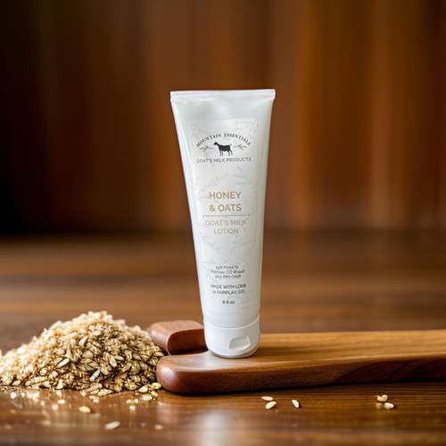 Honey & Oat Goat's Milk Lotion 8oz Mountain Essentials