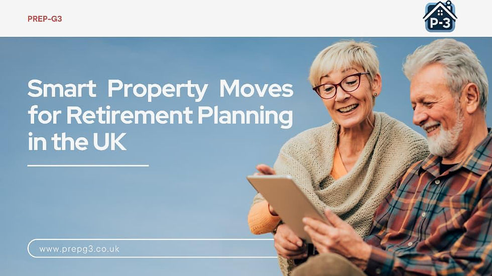 UK retirement planning with property investment