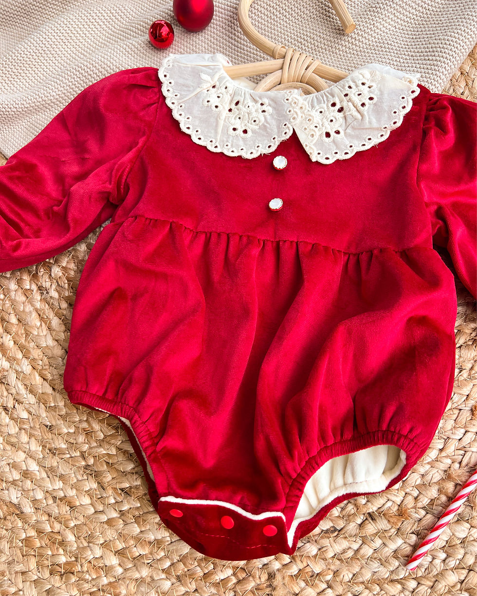 Thumbnail: Classy romper met kraagje en fleece voering