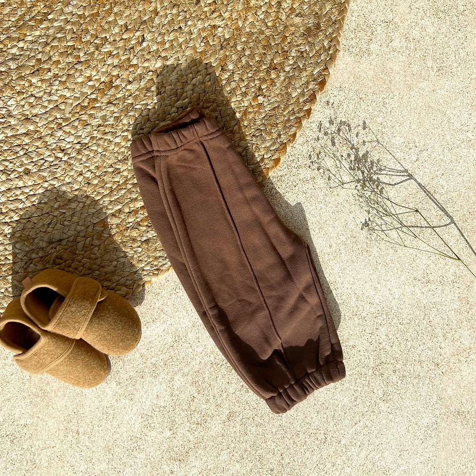 Thumbnail: Geklede broek - bruin