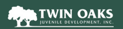 A logo for Twin Oaks Juvenile Development, Inc., a residential treatment program for children, indicating the youth-serving organization uses The Diana Screen as part of its application process to reduce sexual risk to children.
