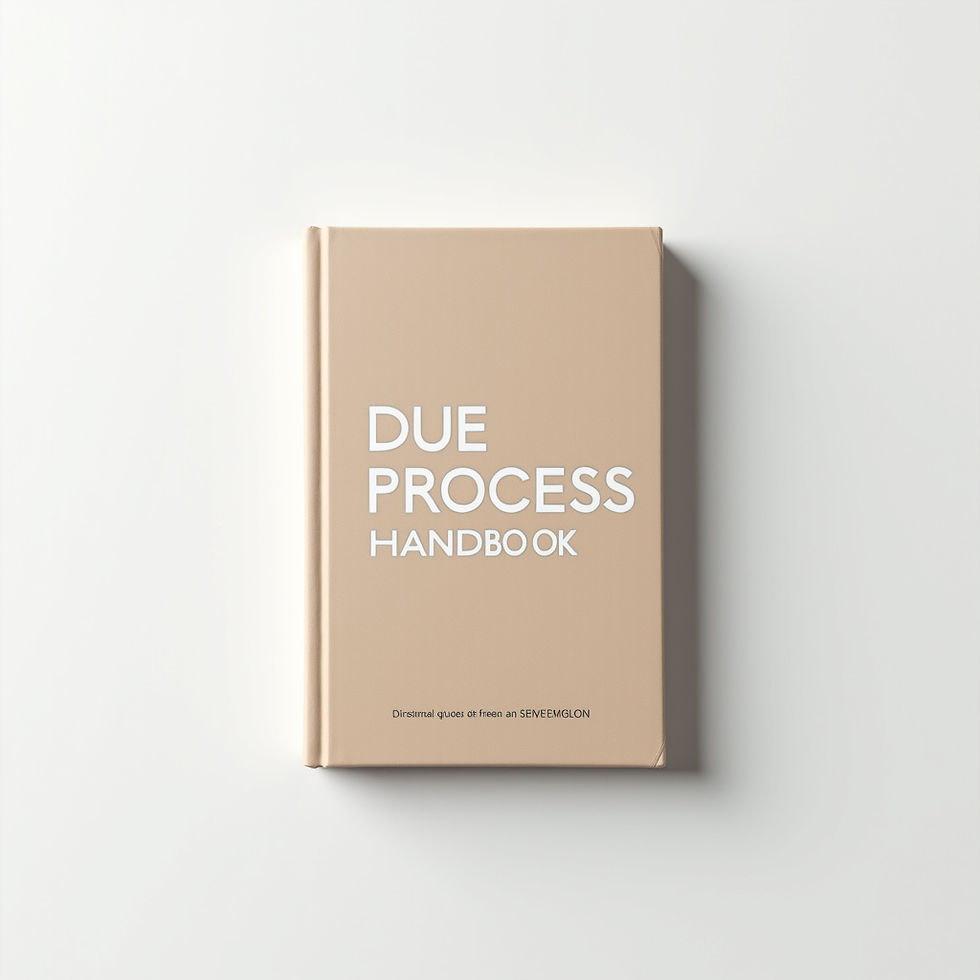Due Process Handbook