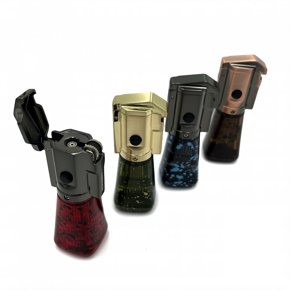 Honest Dual Flame Flint Torch Lighter