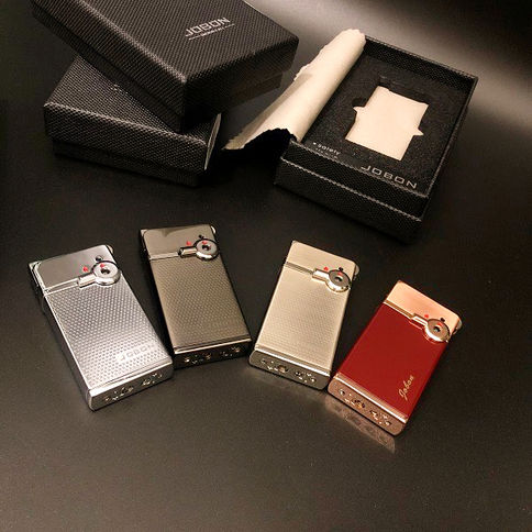 JOBON Dual Jet and Normal Flames Gift Lighter