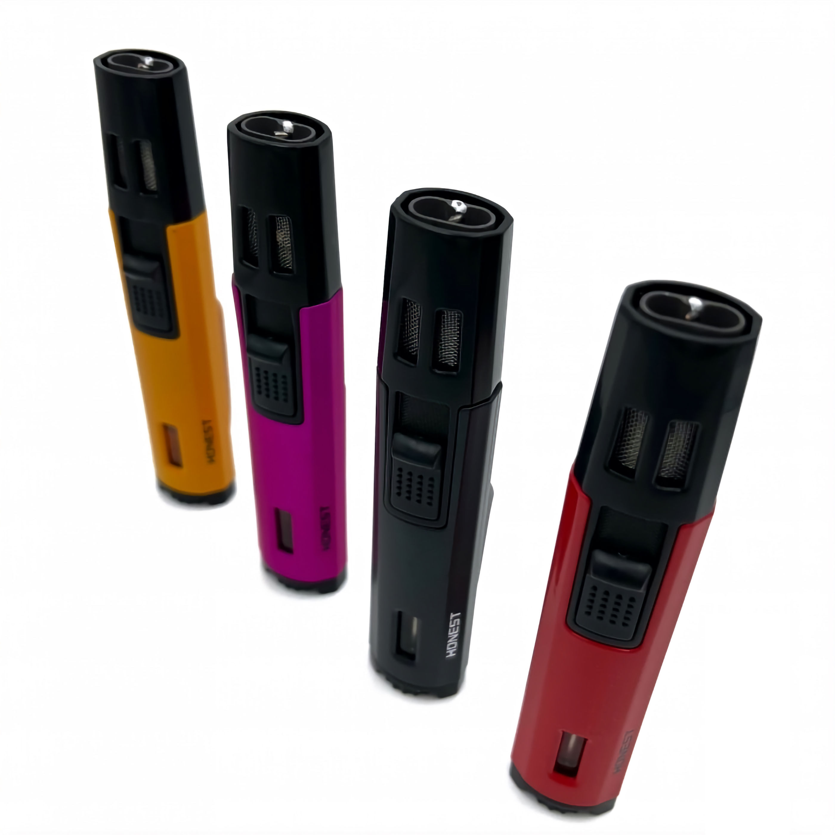 Honest Double Jet Flame With Angle Windproof Lighter