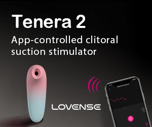 A new Tenera womens sex toy advertised by our affiliate partner Lovense
