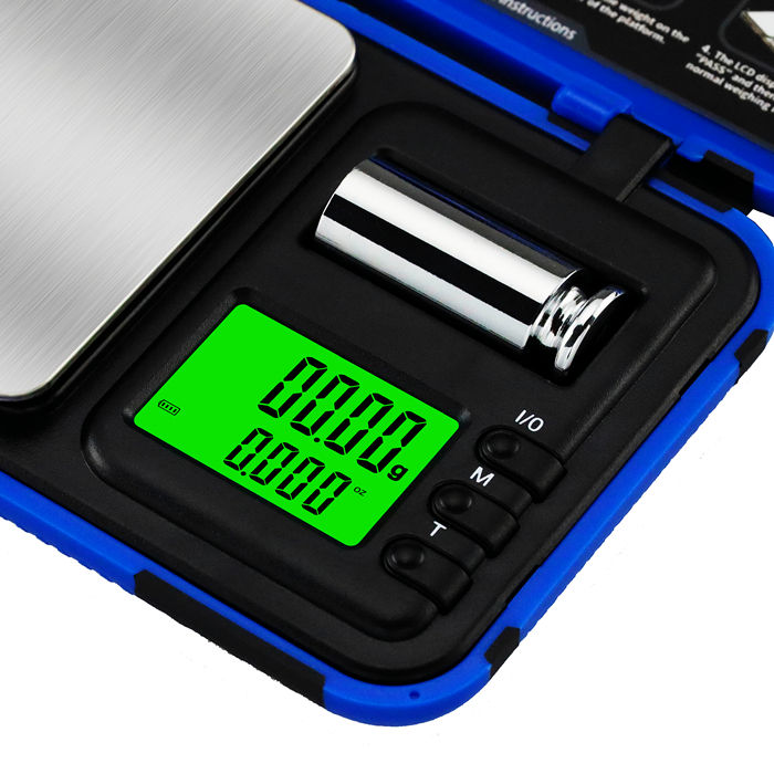 Transformer Dual Units Displayer Tough Digital Scales 0.001g_50g
