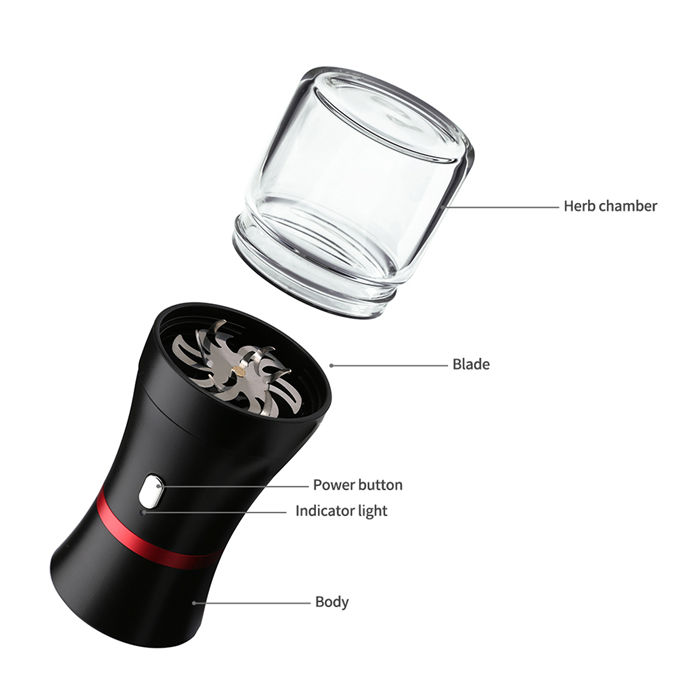 LTQ Vapor Electric Herb Grinder USB Rechargeable