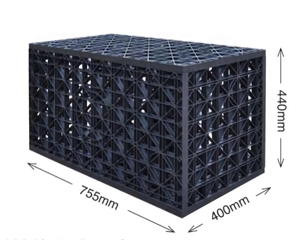 flat packed plastic soakwell