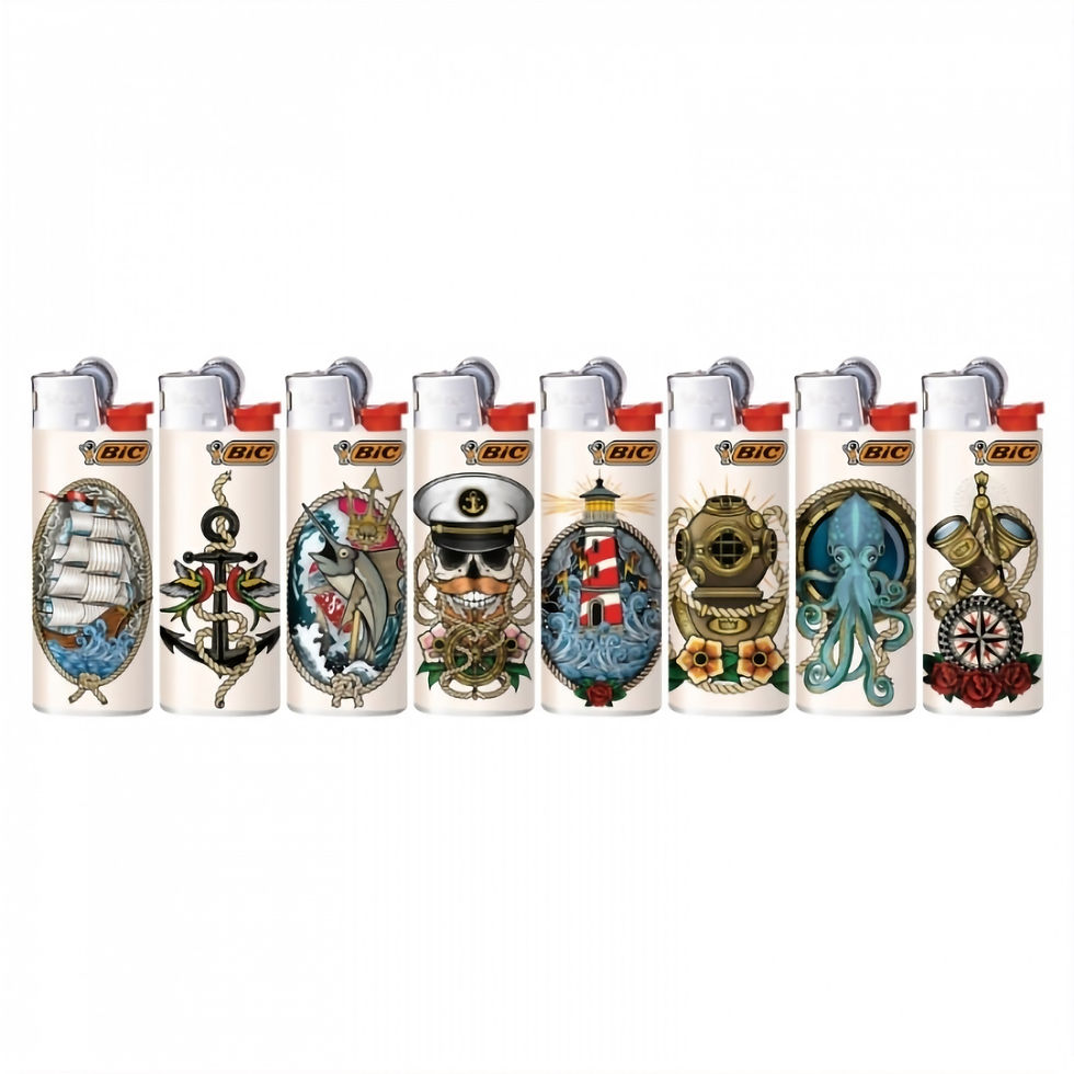 Bic Large Disposable Gas Lighter Sailor