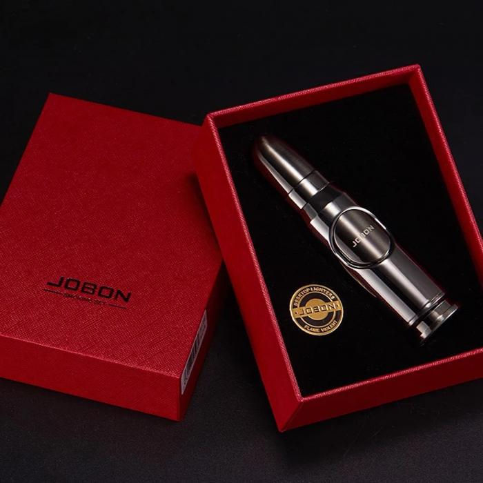 Thumbnail: Jobon bullet cigar lighter in a red gift box
