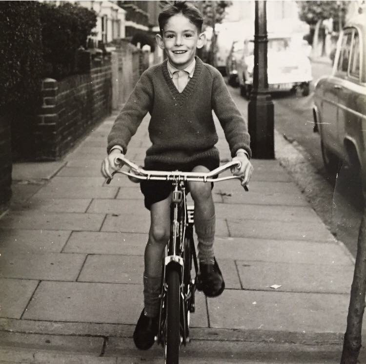 I used to love my bike, but I loved riding in cars better.