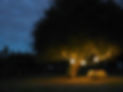 Landscape Lighting design for outdoor dining