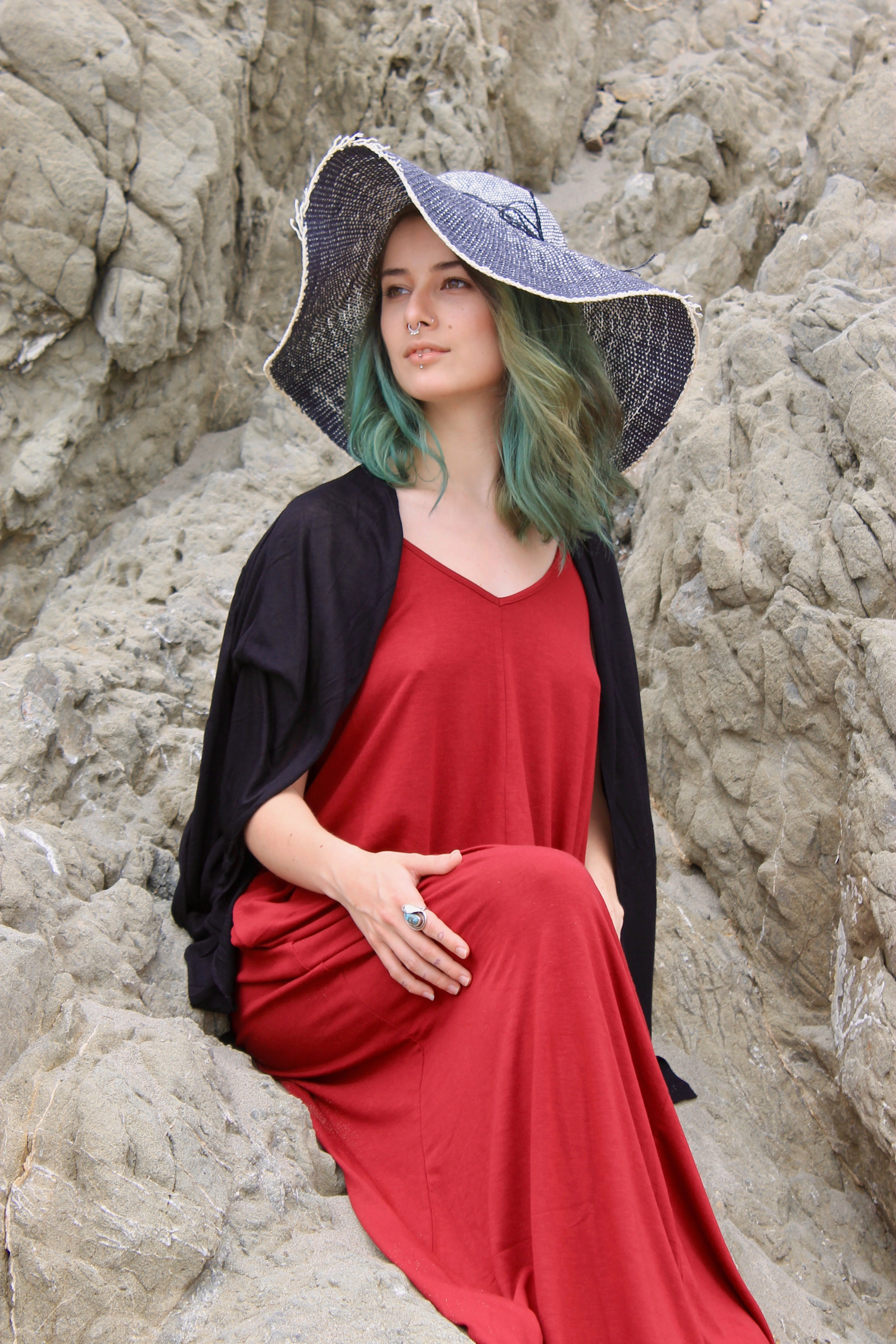 Eco Friendly Fiana Dress Red