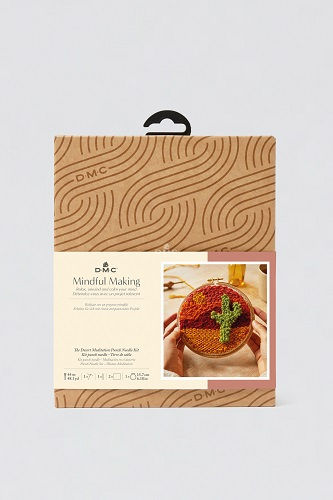 Miniature : Terre de sable Kit Punch Needle DMC Mindful Making