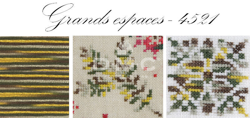 Miniature : Fil à broder 4521 Coloris 6 brins DMC