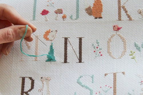 Miniature : Kit Abécédaire Point de Croix DMC BK 1969 Chambre d'enfant