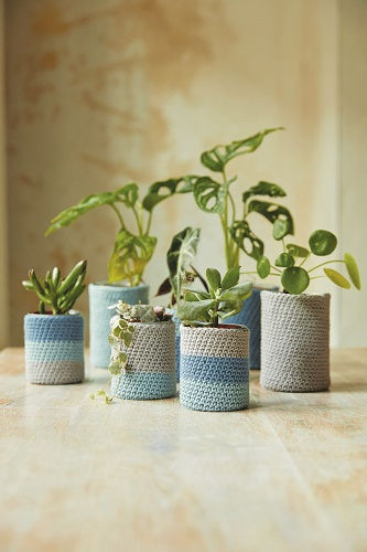 Miniature : J'habille mes plantes - Kit Mindfull DMC au crochet
