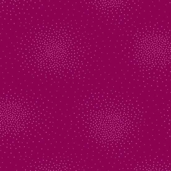 tissu 100 % coton rose fushia étoilé