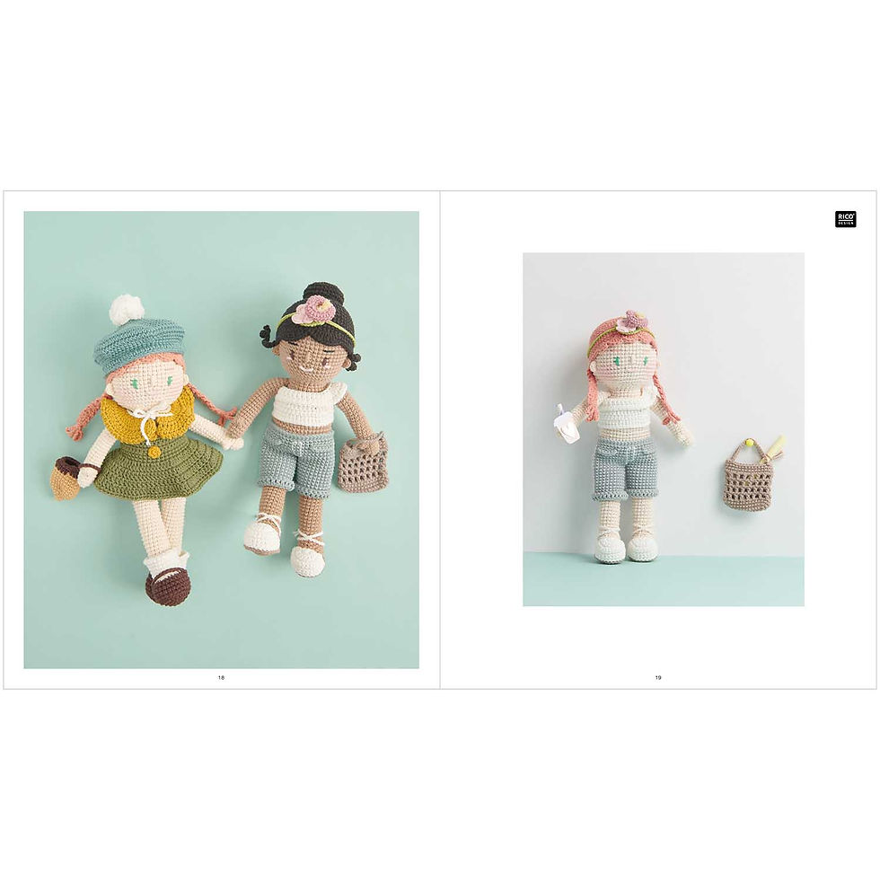 Miniature : Livre Ricorumi Dollies à Crocheter