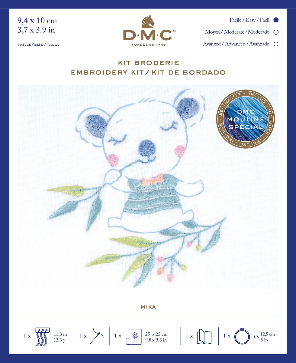 Miniature : Kit broderie DMC facile