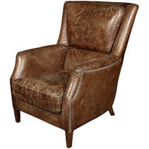 CLASSIC MAN'S LEATHER ARM CHAIR