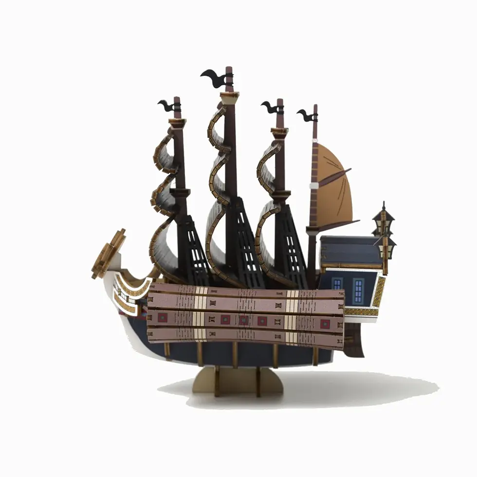 Thumbnail: ONE PIECE - Saber Of Xebec - Wood Model Kit 9.8x12.8x13.8cm