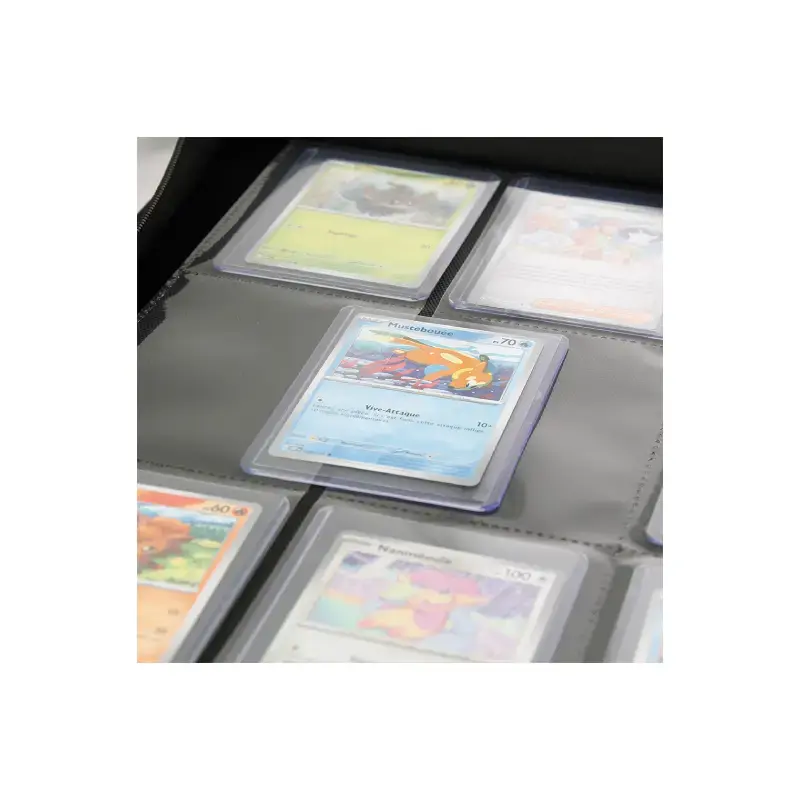 Miniature : Phoenix Shield -  Portfolio Noir Deluxe pour Toploader (360) - 9 cases, 20 pages