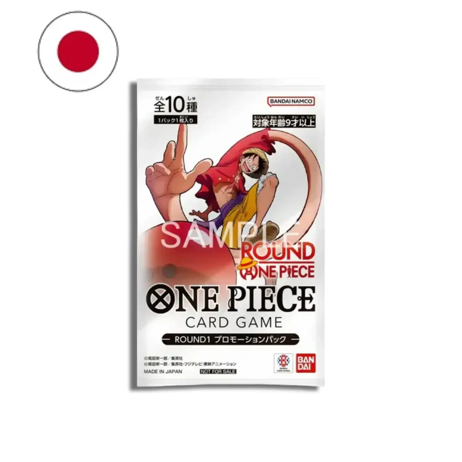 One Piece - ROUND 1 Booster - Pack Promotionnel 2026 - Japonais