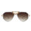 Thumbnail: Unityth - Geometric Retro Round Vintage Fashion Aviator Sunglasses