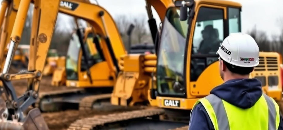 marshalling, Banksman, vehicle marshall, Plant marshall, bideford, somerset