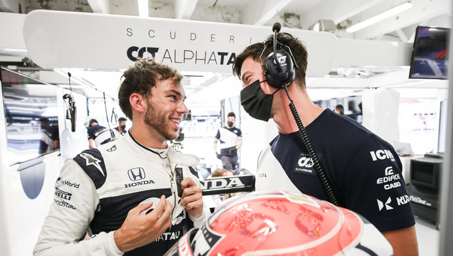 Pierre Gasly - Scuderia Alpha Tauri - Hungary 2021