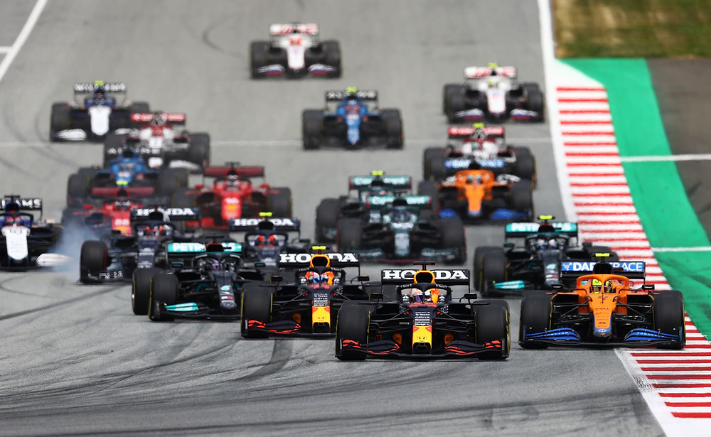 Austrian GP 2021 - Race Start - Red Bull Racing