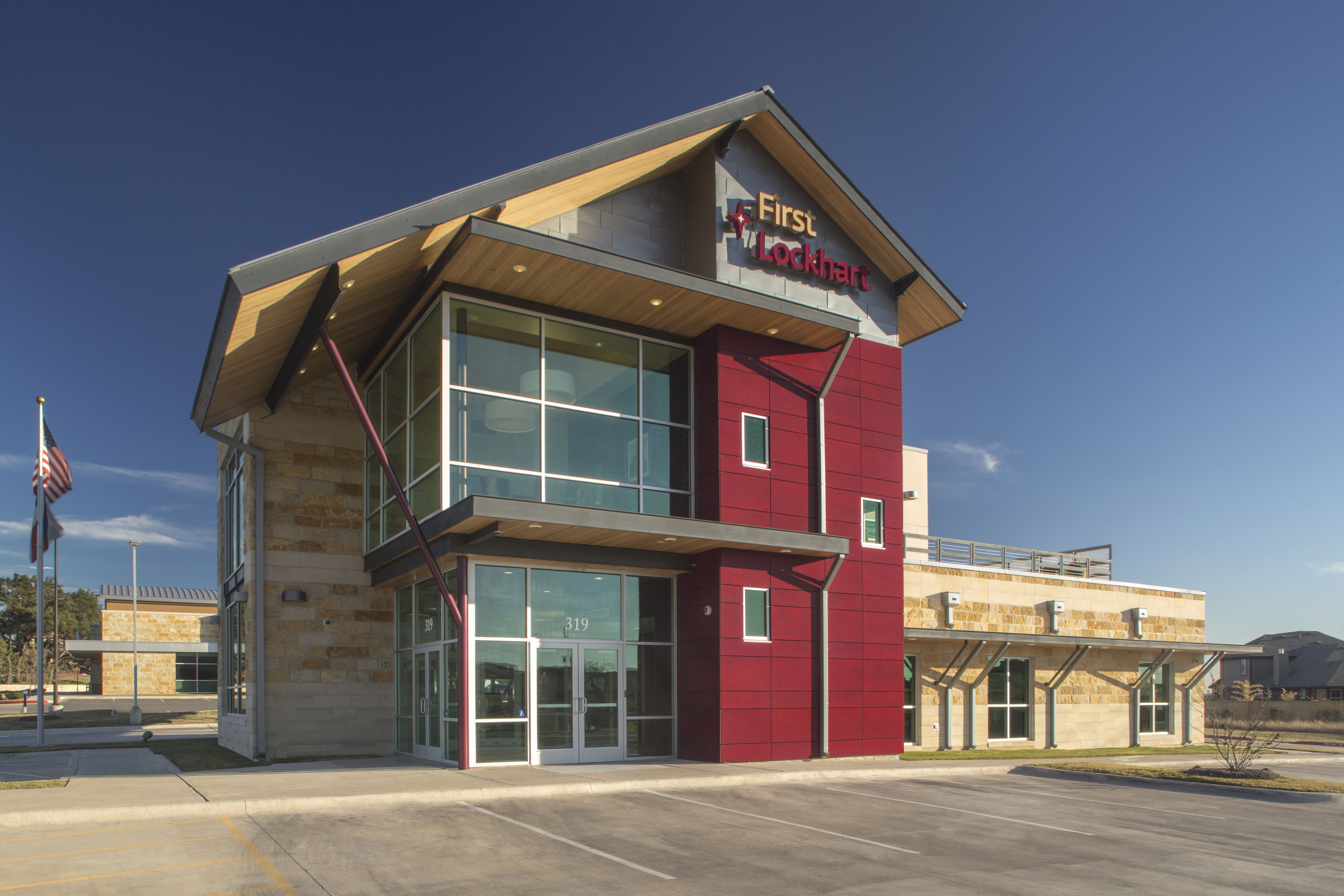 First Lockhart National Bank Antenora Architects