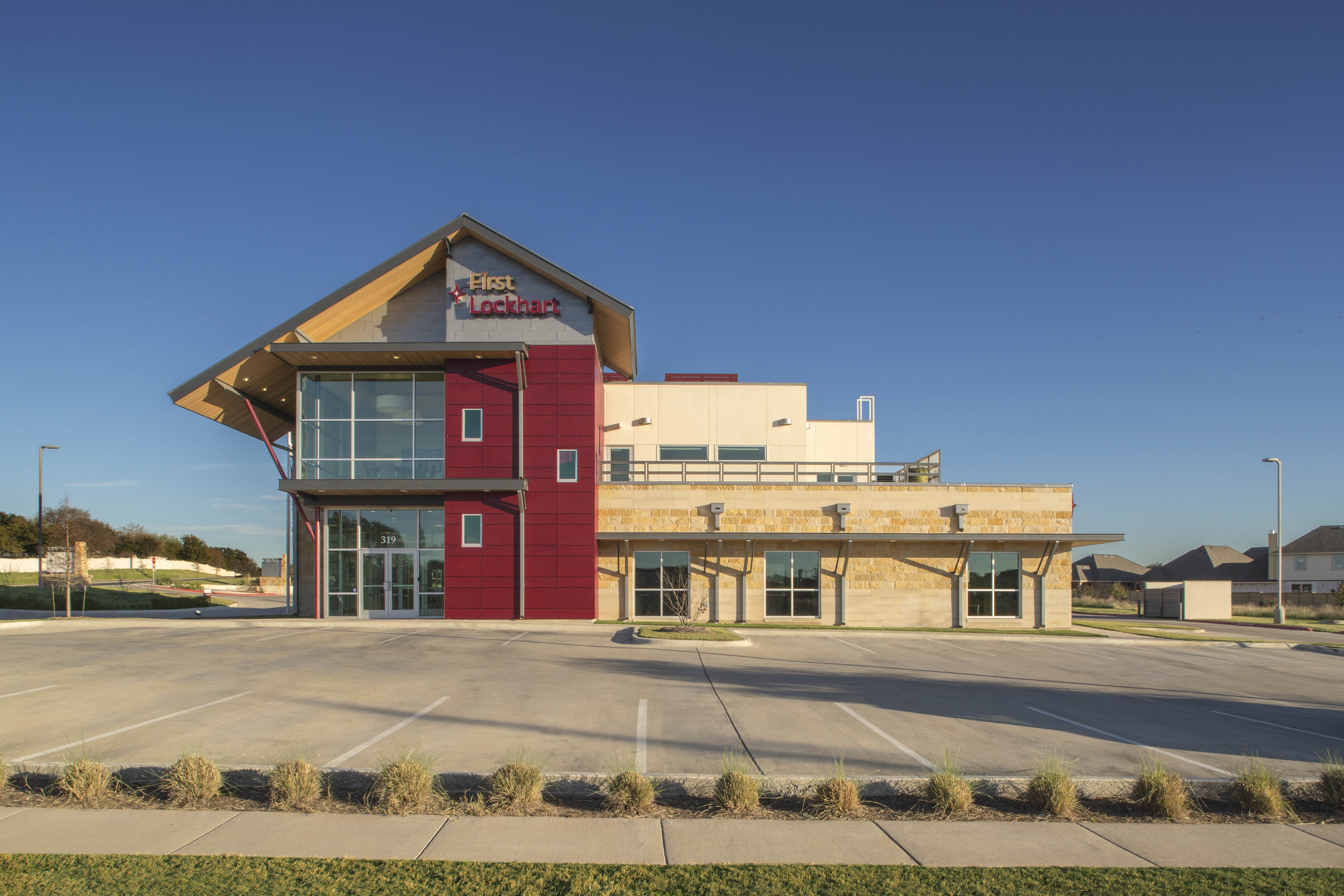 First Lockhart National Bank Antenora Architects