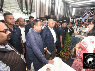 Entity 1 Presents Its Electro Catalytic Reactor to Union Minister Shri Nitin Gadkari