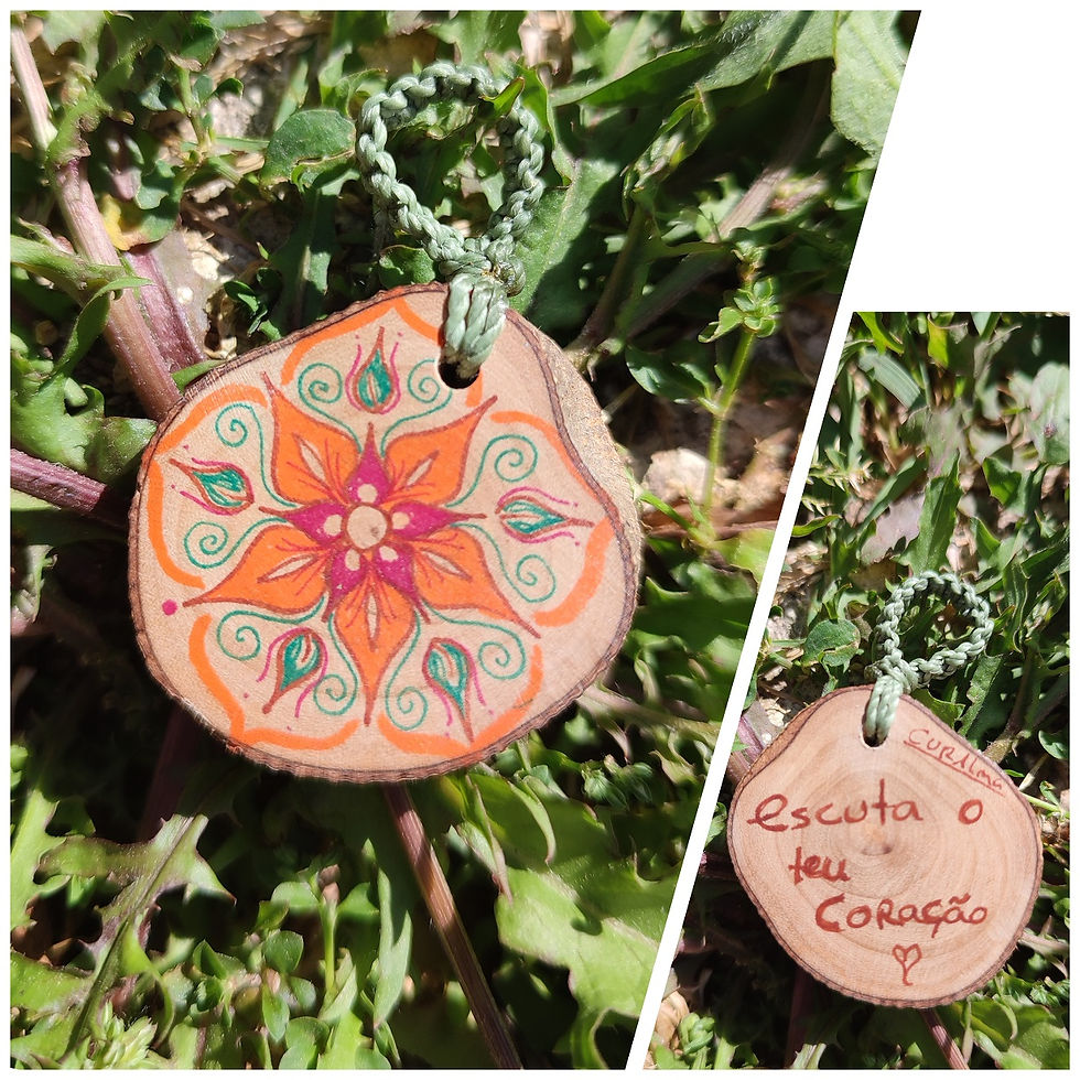Porta-chaves Semente – Escuta o Coração