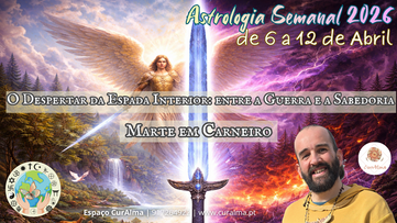 Nesta semana, a entrada de Marte em Carneiro desperta a Guerreira Sagrada dentro de ti.  Entre impulso e consciência, és chamada a escolher: agir pela guerra ou pela Sabedoria?   Uma energia intensa abre caminhos de transformação profunda. Estás pronta para empunhar a tua espada com Verdade? 