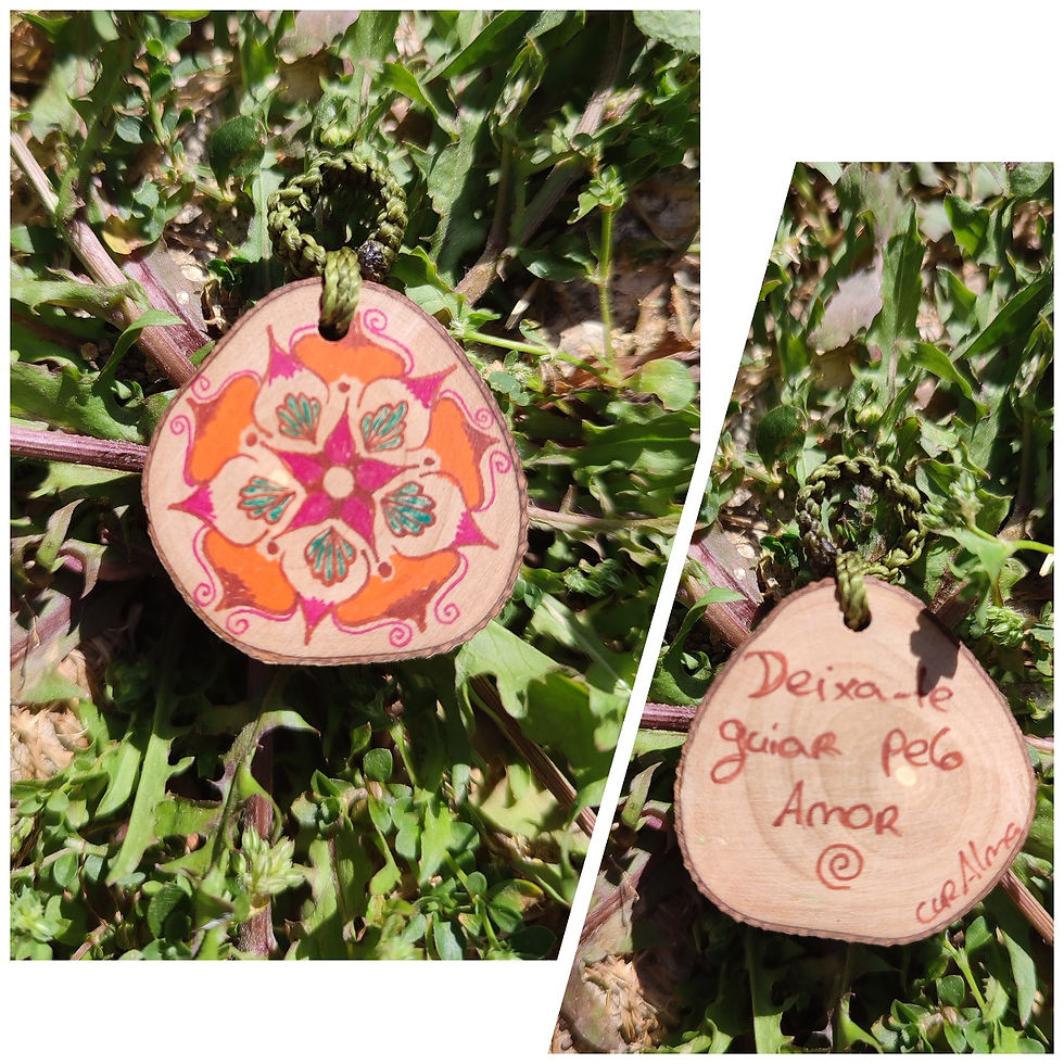 Porta-chaves Semente – Guiada pelo Amor