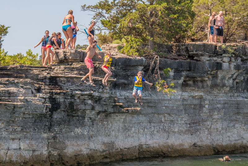 Table Rock Lake Cliffs