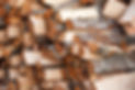 Preparation of firewood for the winter. firewood background, Stacks of firewood in the for