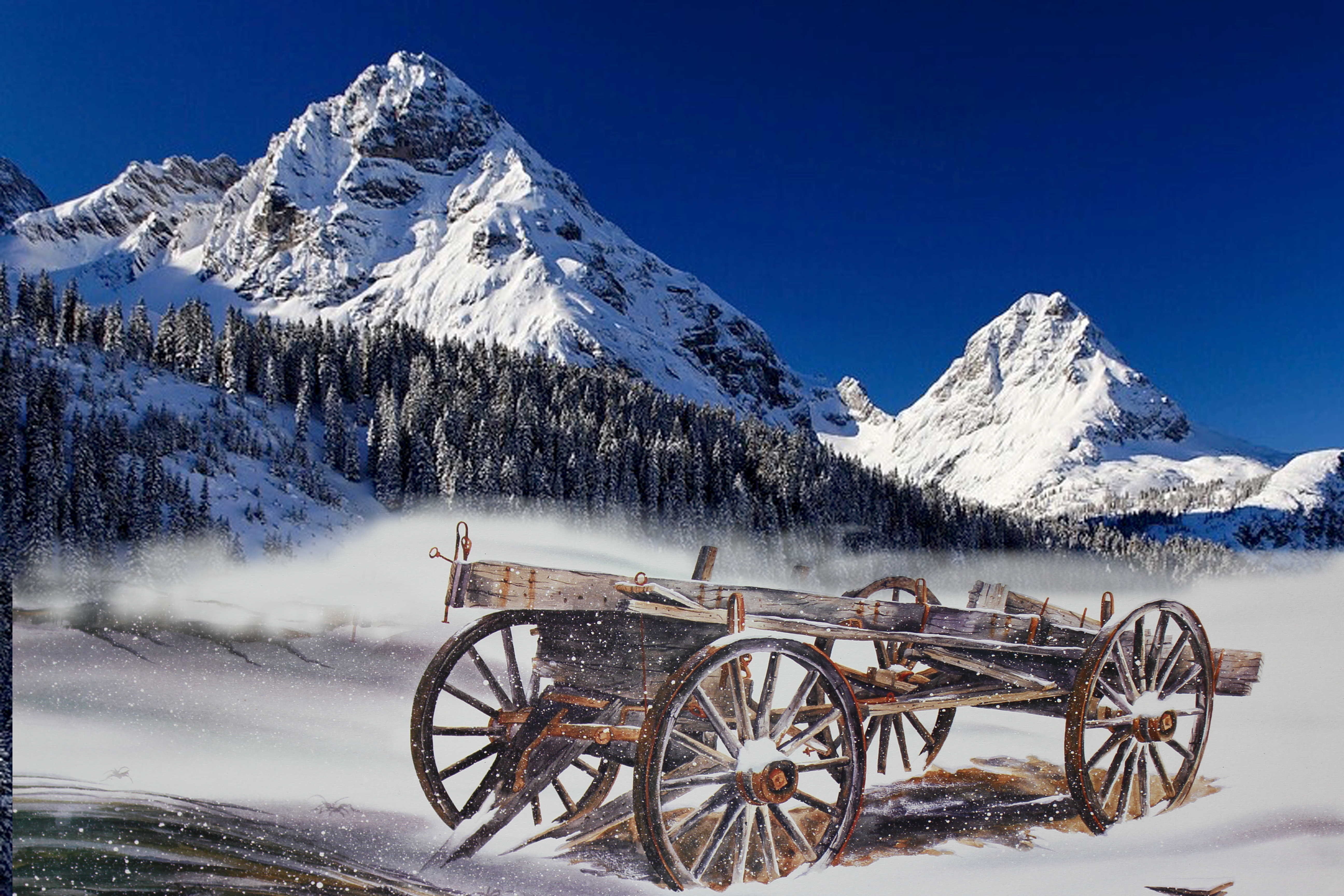 Wagon West / Giclee / 11”x 16.5"