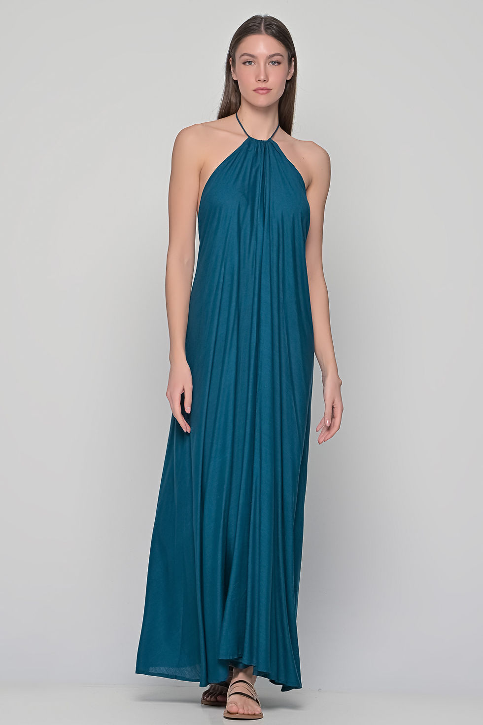 Camille dress in rayon fabric