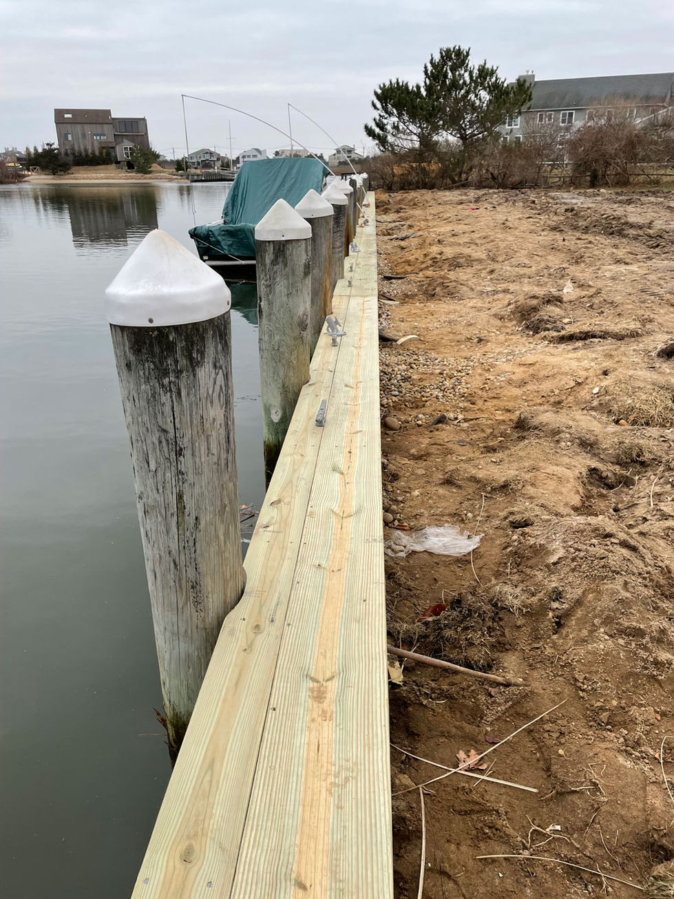close up view of back of bulkhead